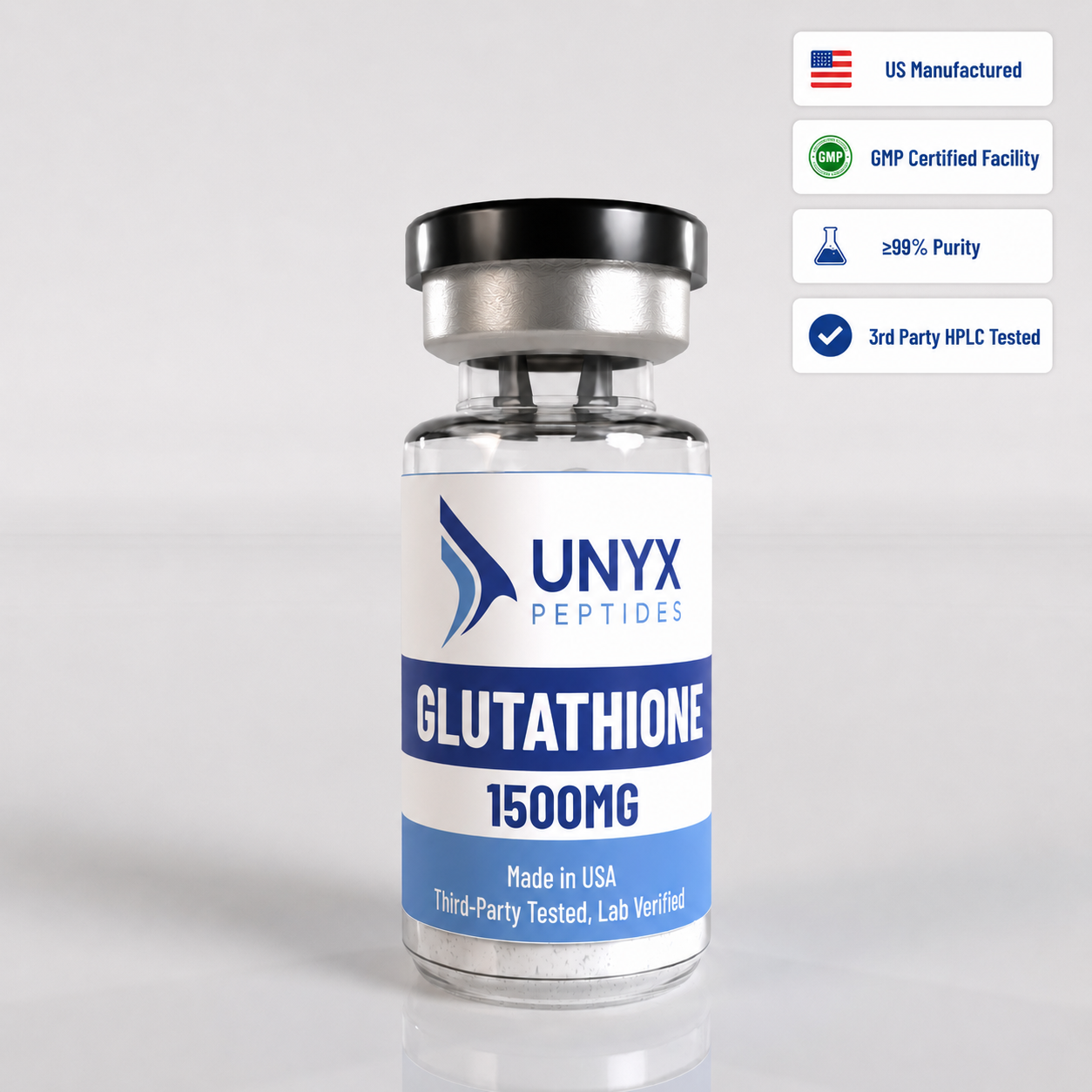 3rd party tested glutathione S-Acetyl L-Glutathione, 300 mg, 60 Capsules main image 1