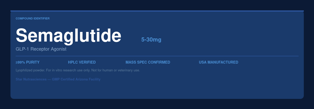 Research peptide compound