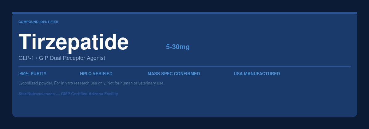 Research peptide compound
